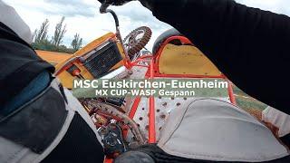 Mit dem klassischen WASP Endurogespann beim MX CUP Motocross beim MSC Euskirchen-Euenheim e.V.