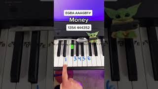 Money by Lisa Piano Tutorial #shorts #piano