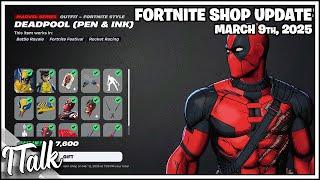 DEADPOOL & WOLVERINE ARE BACK & 8 ICON EMOTES! Fortnite Item Shop [March 9th, 2025]