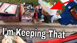 Treasure Hunting In My Neighbor's Trash!