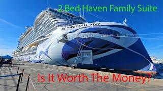 NCL Norwegian Viva, Tour of Haven Suite 14914 - 2 Bedroom Family Suite H6