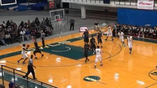 Stefon Williams layup vs  FPU