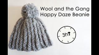 Happy Daze Beanie Review | Wool and the Gang | Knitting House Sqaure