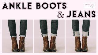 How To Wear Ankle Boots With Skinny Jeans