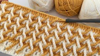  PERFECT very easy crochet baby blanket tığ işi muhteşem bebek battaniyesi #crochet