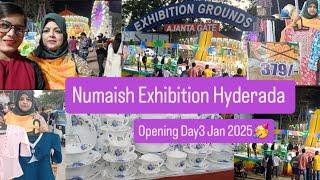 Numaish Exhibition Hyderabad OpeningDay3Jan2025Buy1₹500Get2Free #numaishhyderabad #shajahankhan_77