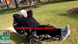 "Fat Chick Goes AWOL" Author Anna Mitchell-Laidback Bike Report