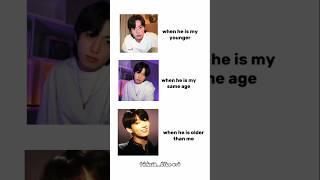 When he is older than me...!!#aesthetic #bts #armyxblink #kpopaesthetic #trending #kpop