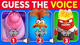  Guess The Voice...! Inside Out 2 Movie  Envy, Embarrassment, Anxiety, Ennui