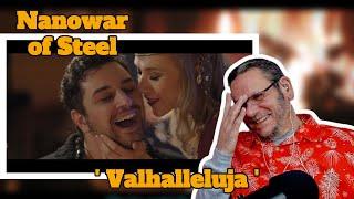 NANOWAR OF STEEL - Valhalleluja (ft. Angus McFife from Gloryhammer) | First Time Reaction