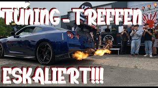 Asiatisches TUNING-Treffen ESKALIERT!  150DB  FLAMES, POPS & BANGS! 