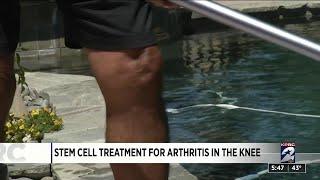 Stem cell treatment for arthritis in the knee