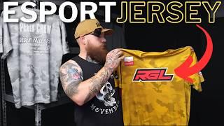 We Made Custom eSport Jerseys w/ @Supacolor Transfers