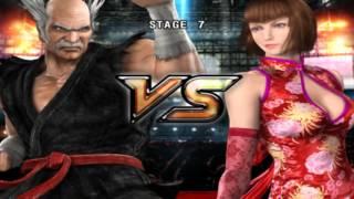 Tekken 5 - Heihachi Mishima Story Mode Walkthrough [1080p Full HD]