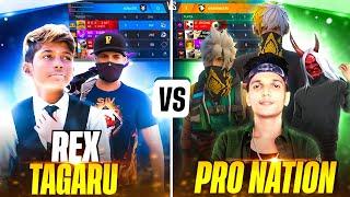 TAGARU VS PRO NATION I DESTROYED PRO NATION SQUAD @NonstopGaming_