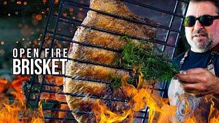 OPEN FIRE BRISKET: A Game-Changer or Total Disaster? | Al Frugoni - Open Fire Cooking