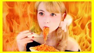 TOP 1 SPICIEST FIRE NOODLES!! CHALLENGE