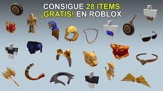 CONSIGUE 28 ITEMS GRATIS EN ROBLOX | Evento Wonder Woman