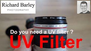 UV filters - why you should buy one