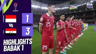 HIGHLIGHTS INDONESIA VS IRAQ | GROUP PHASE AFC ASIAN CUP QATAR 2023