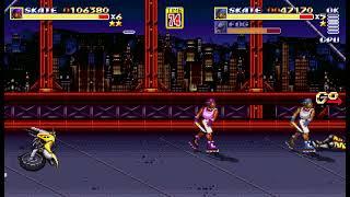 Streets Of Rage Remake Skate & Skate Playthrough