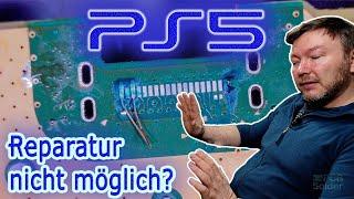 PS5 HDMI Reparatur von unfähigem Reparateur!!! Richten wir es | PCB Solder Berlin