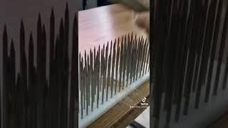 На игольчатой карде можно смешать любое кол-во тонов волос, чтобы добиться 100% совпадения #shorts