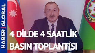 İlham Aliyev 4 Dilde 4 Saatlik Basın Toplantısı ile Dünyayı Kendine Hayran Bıraktı