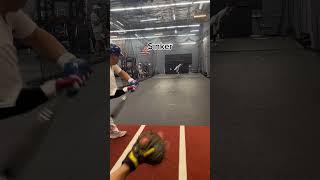 This is what MLB pitches look like! #baseball #mlb #athlete #shorts #ytshorts