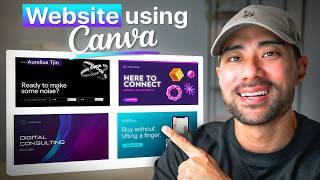 How To Make a Website in Canva For FREE (Complete Canva Website Tutorial)