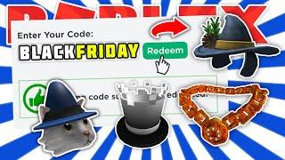 *NEW* PROMO CODES IN ROBLOX NOVEMBER?! Black Friday Codes | (Roblox November 2020)