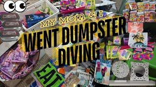 **Dumpster Diving w/ My Mom & hit the Jackpot!!!!!**