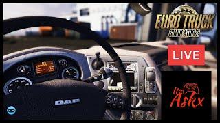 Euro Truck Simulator 2 - All new DAF XG+ 2021 - Cargo Delivery - Explore - Trucking