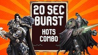  20 Second Burst Combo - Varian & Zeratul || HOTS Combo #3