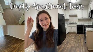 EMPTY APARTMENT TOUR IN GREENVILLE, SOUTH CAROLINA | 1 bed 1 bath floor plan