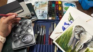 Watercolor Supplies for Beginners (What you need and what I'm glad I have)