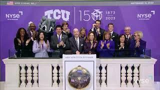 Texas Christian University Rings The Closing Bell®