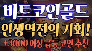 #비트코인골드 (긴급속보) 인생역전의 기회! 3000% 이상 급등 코인 추천 #비트코인골드전망 #비트코인골드대응 #비트코인골드분석