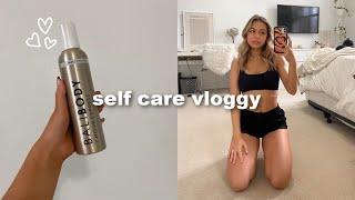 self care vlog | trying out bali body's new 1h tan!