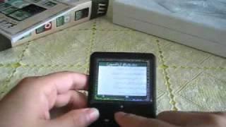 Ipod style digital quran mp4 player great designed