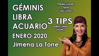 Enero 2020  - Géminis hoy - Libra hoy - Acuario hoy  (3 tips fundamentales para cada signo)