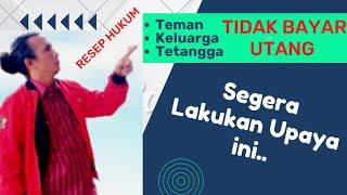 Selalu buatkan surat perjanjian dalam proses pinjam meminjam Uang/Barang