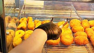 용산에서 꽈배기가 제일 맛있는 경성꽈배기/Donat Korea/हॉट डॉग/ドーナツ/street food in korea