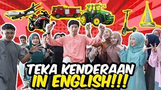 TEKA KENDERAAN IN ENGLISH !!! MIMI TEMAN EHIN JADI HOST …