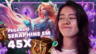 ABRINDO 45 BAÚS MESTRE-ARTESÃO?!   – SERAPHINE EDIÇÃO PRESTÍGIO?!  | League of Legends