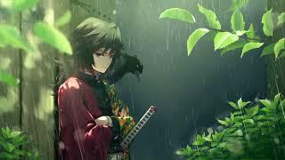 Gyu in the Rain - Anime Vibes | Lofi Hip Hop Chill Beats for Relax