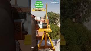 Mini Crane 7028903111..#lift #crane #trending #youtubeshorts #foryou #concretemixer #explore #video