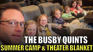 OutDaughtered | Adam Busby And The Quints TAKE OVER The Movie Theater!!! Summer Camp SHOPPING FUN!!!