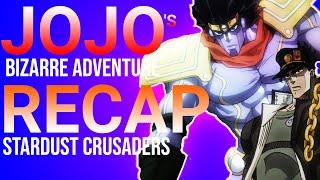 Jojo's bizarre adventure recap: Part three stardust crusaders