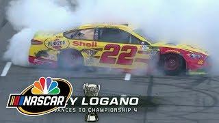 Joey Logano wins Martinsville, advances to championship I NASCAR I NBC Sports